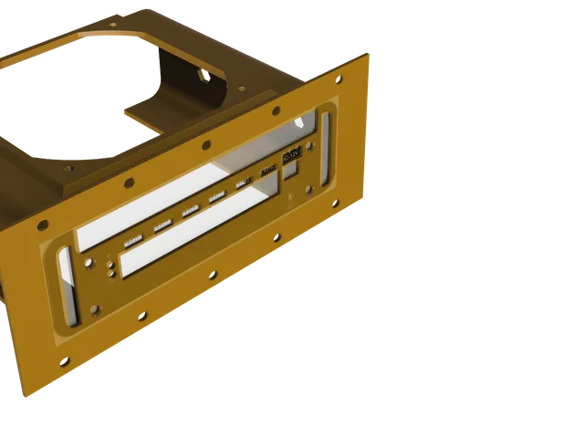 2U 19" Rack Mount for Topton Mini-PC, DAP 2U MP-1 bracket
