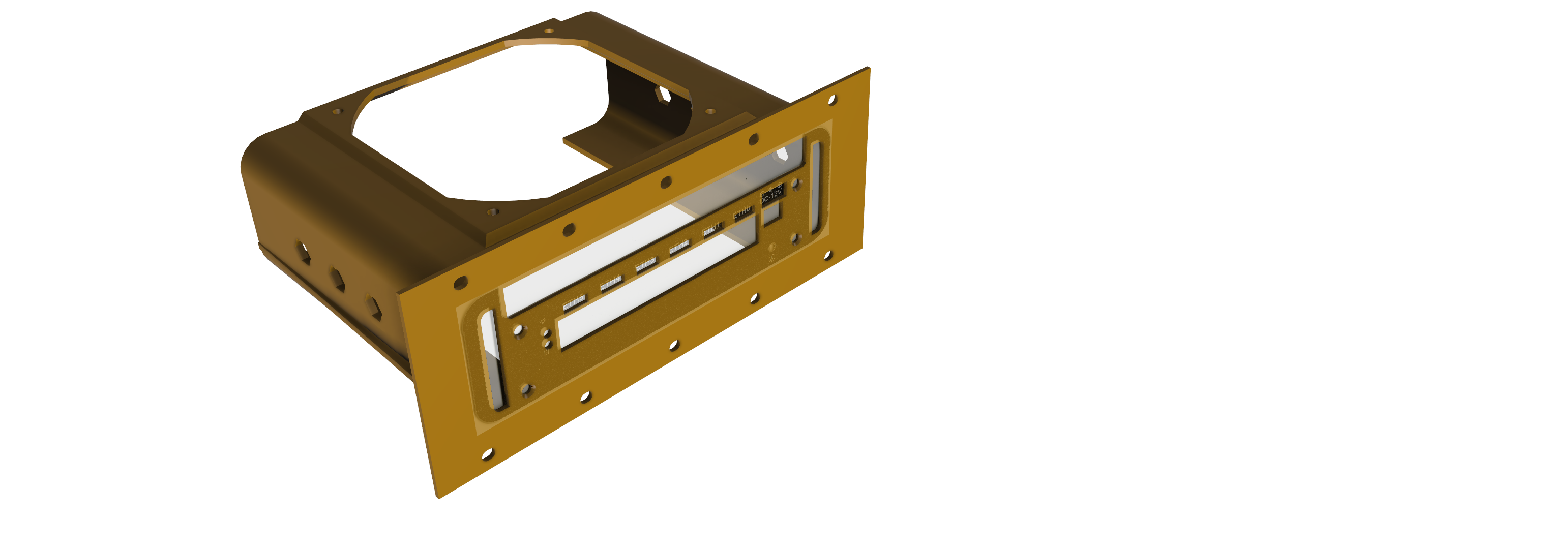 2U 19" Rack Mount for Topton Mini-PC, DAP 2U MP-1 bracket