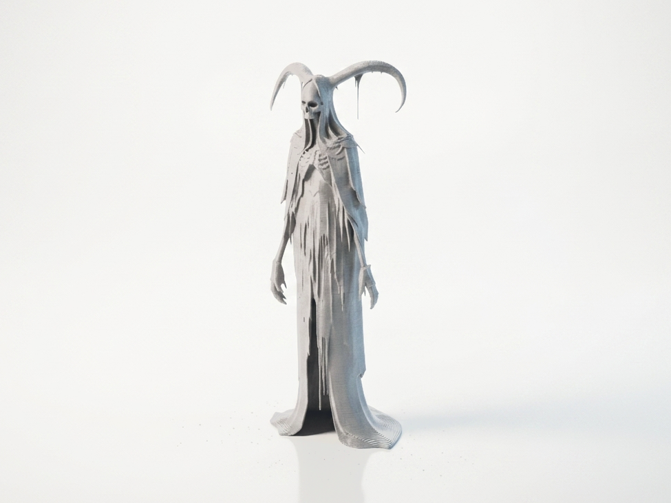 Grim Reaper Figurine Fantasy Mythology 3D Printable