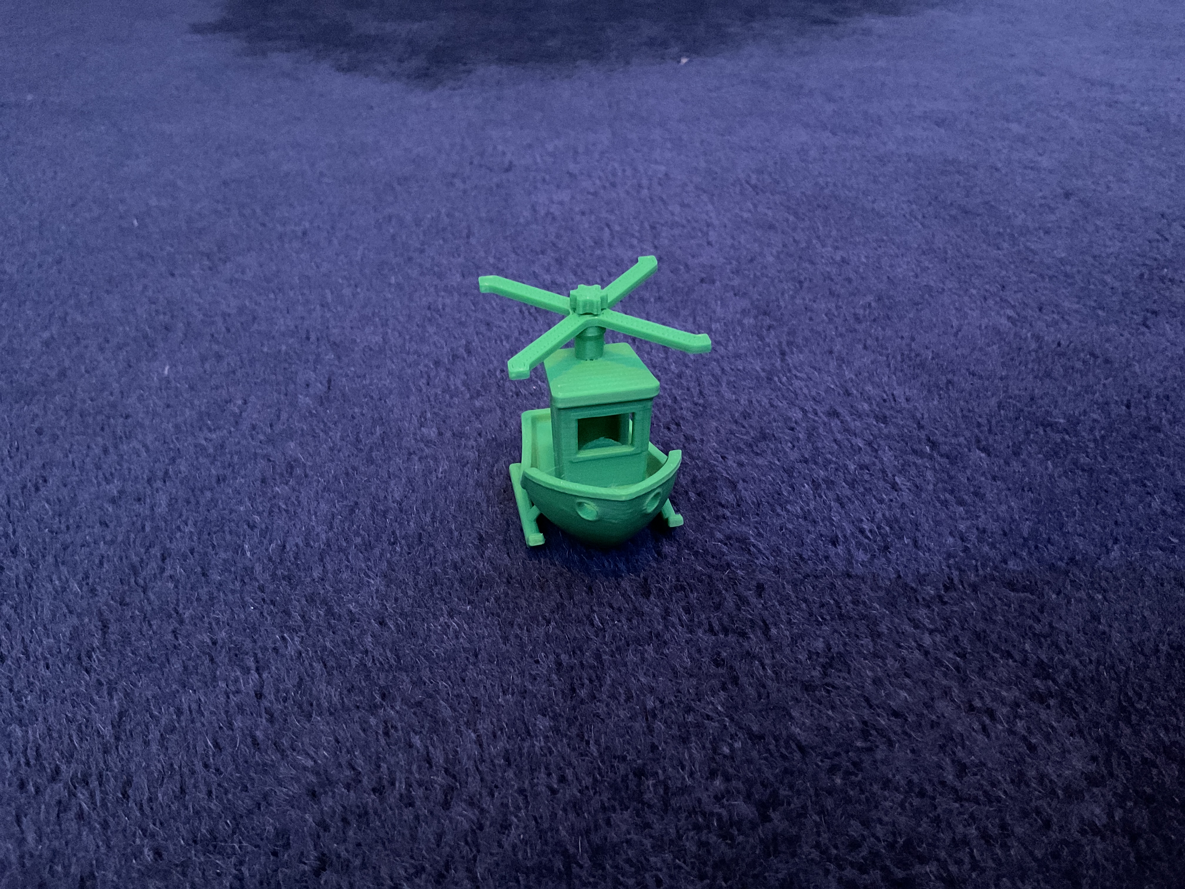 Helicopter benchy