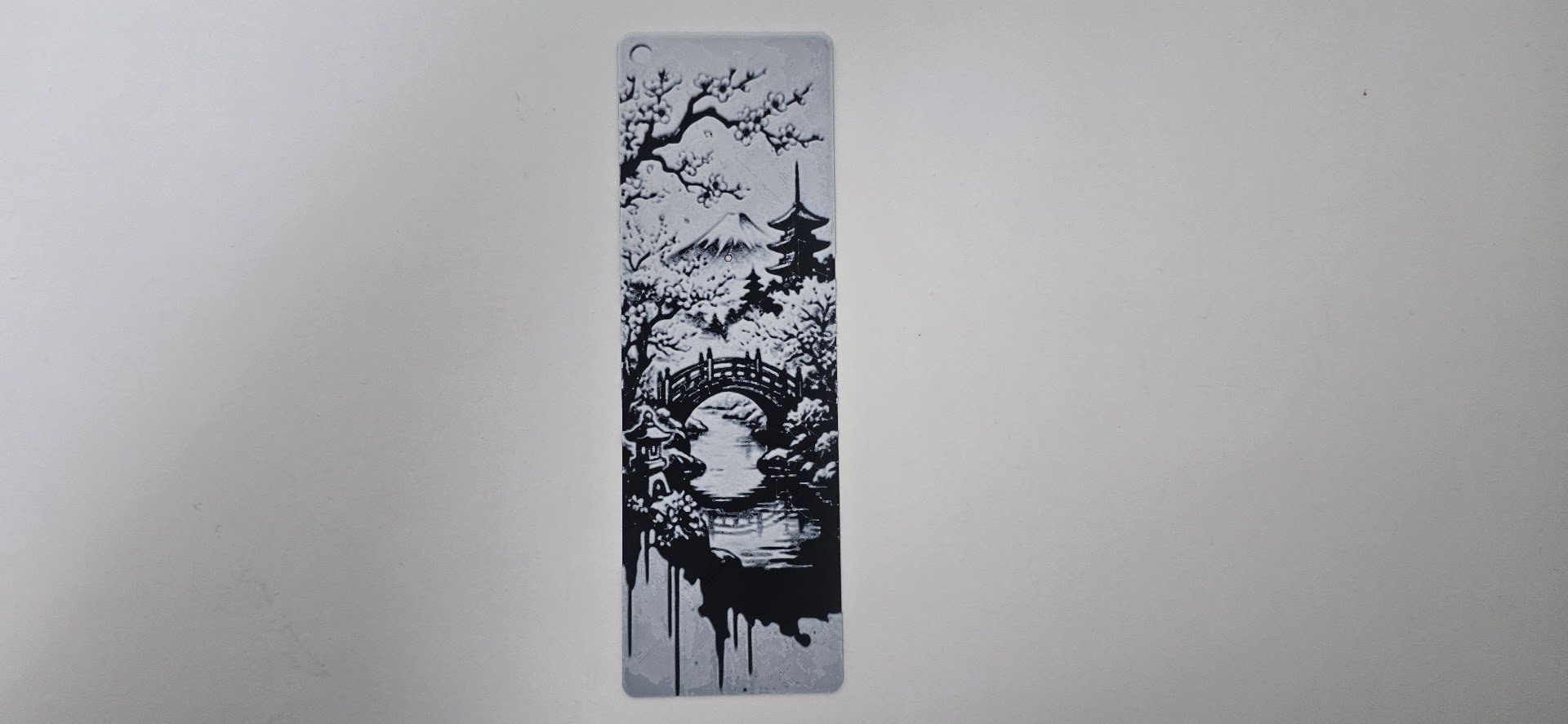 Japanese Zen Garden Pagoda Bookmark