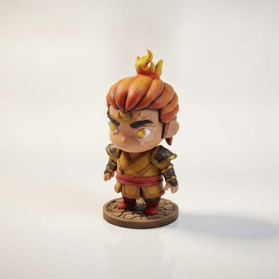 Avatar Zuko Scar Figurine 3D Printable
