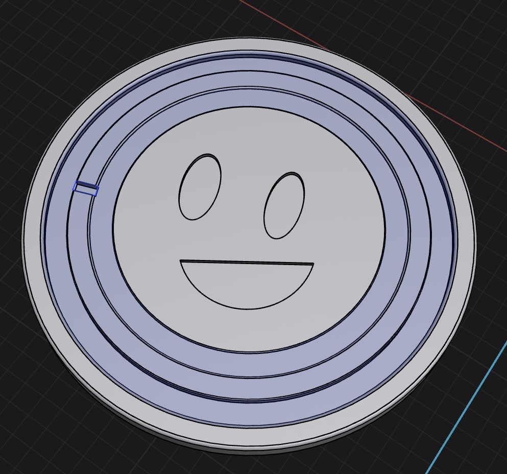 Cup coaster low poly