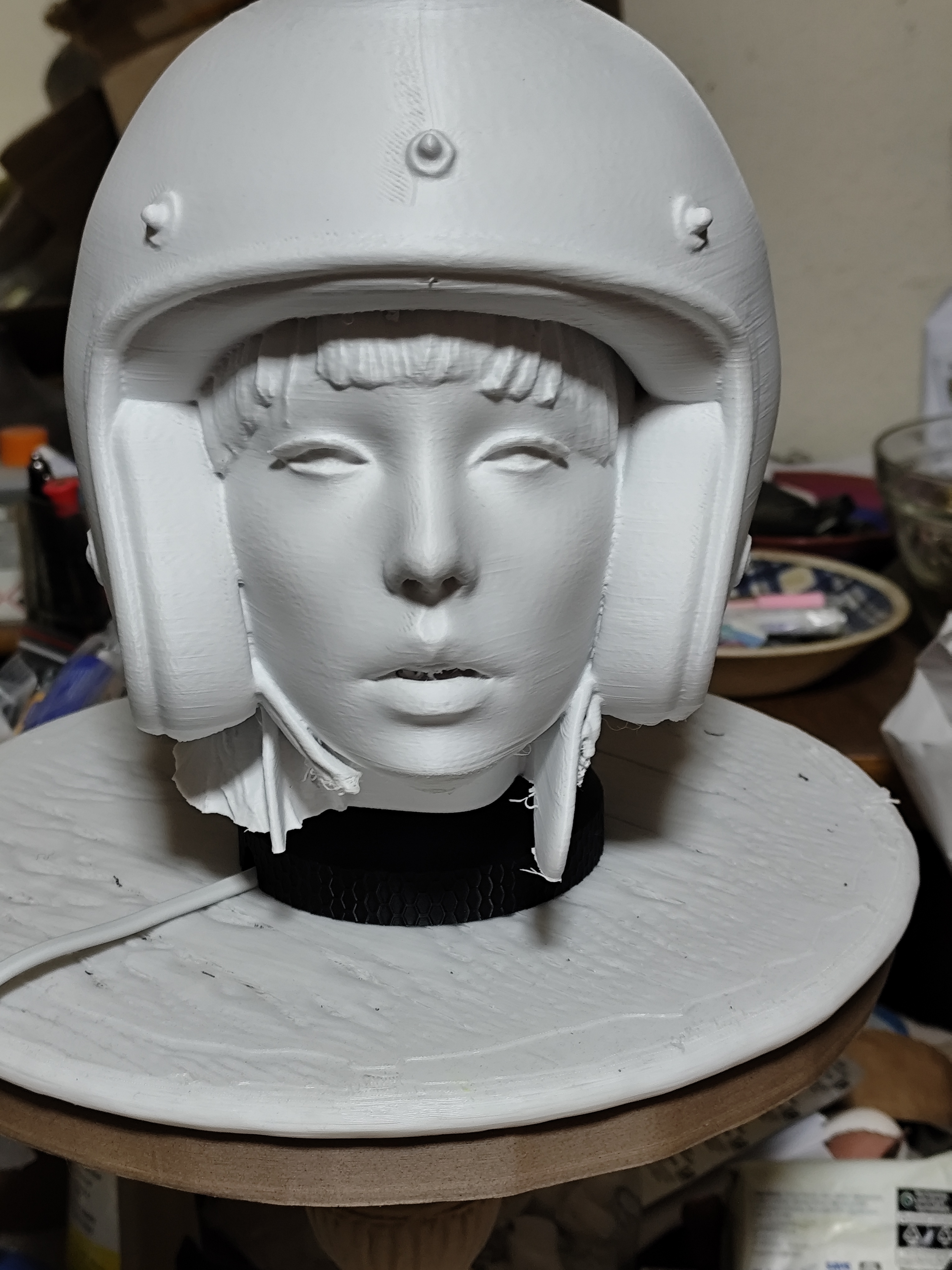 Biker chick bedside lamp — thumbnail 6