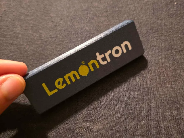 Cuttingboard Stiffener - With Lemontron Logo (Aesthetic Remix)