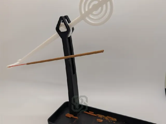 Kinetic Incense Holder – Lifts as It Burns