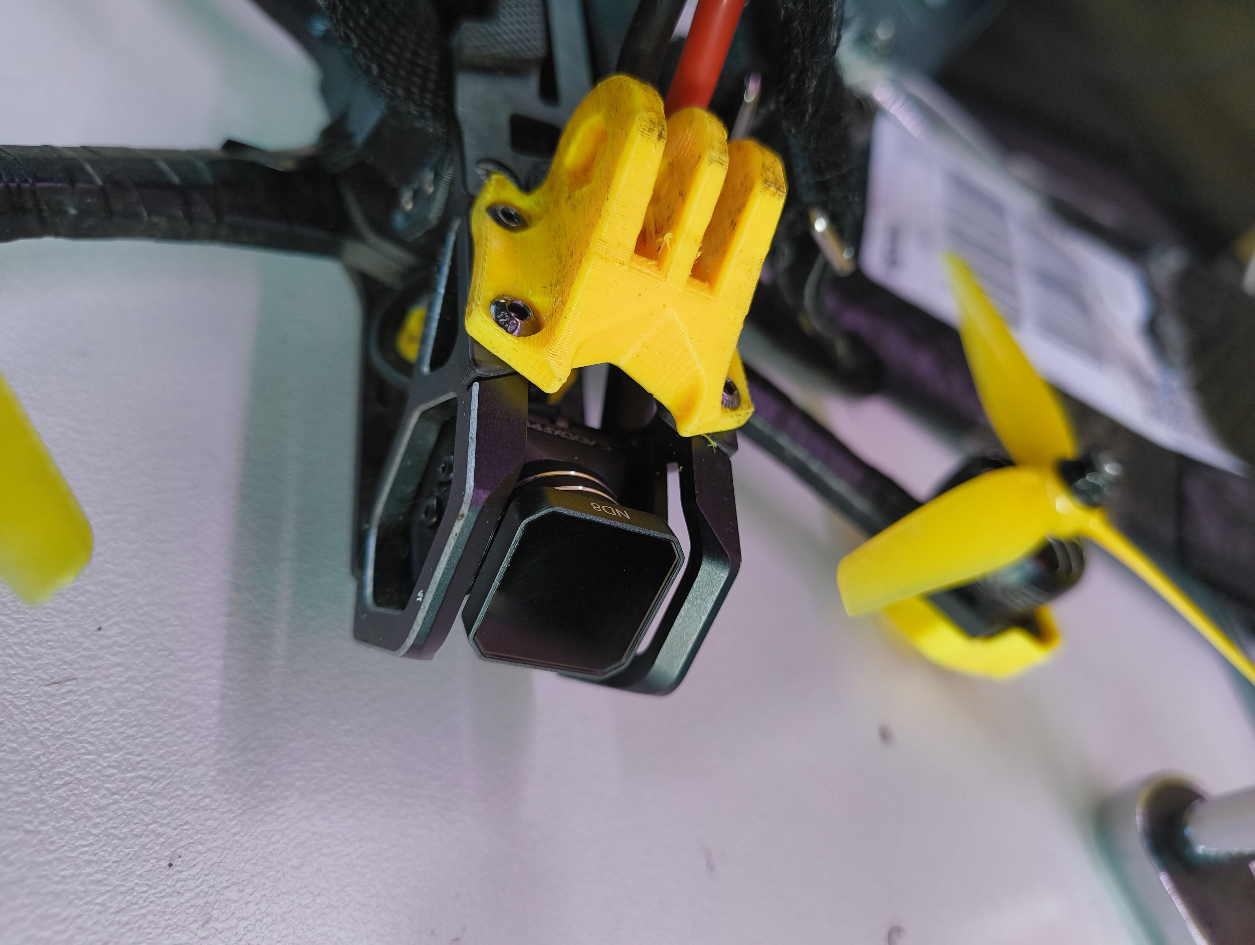 Hard Mount For Walksnail Moonlight (Fixes Jello!)