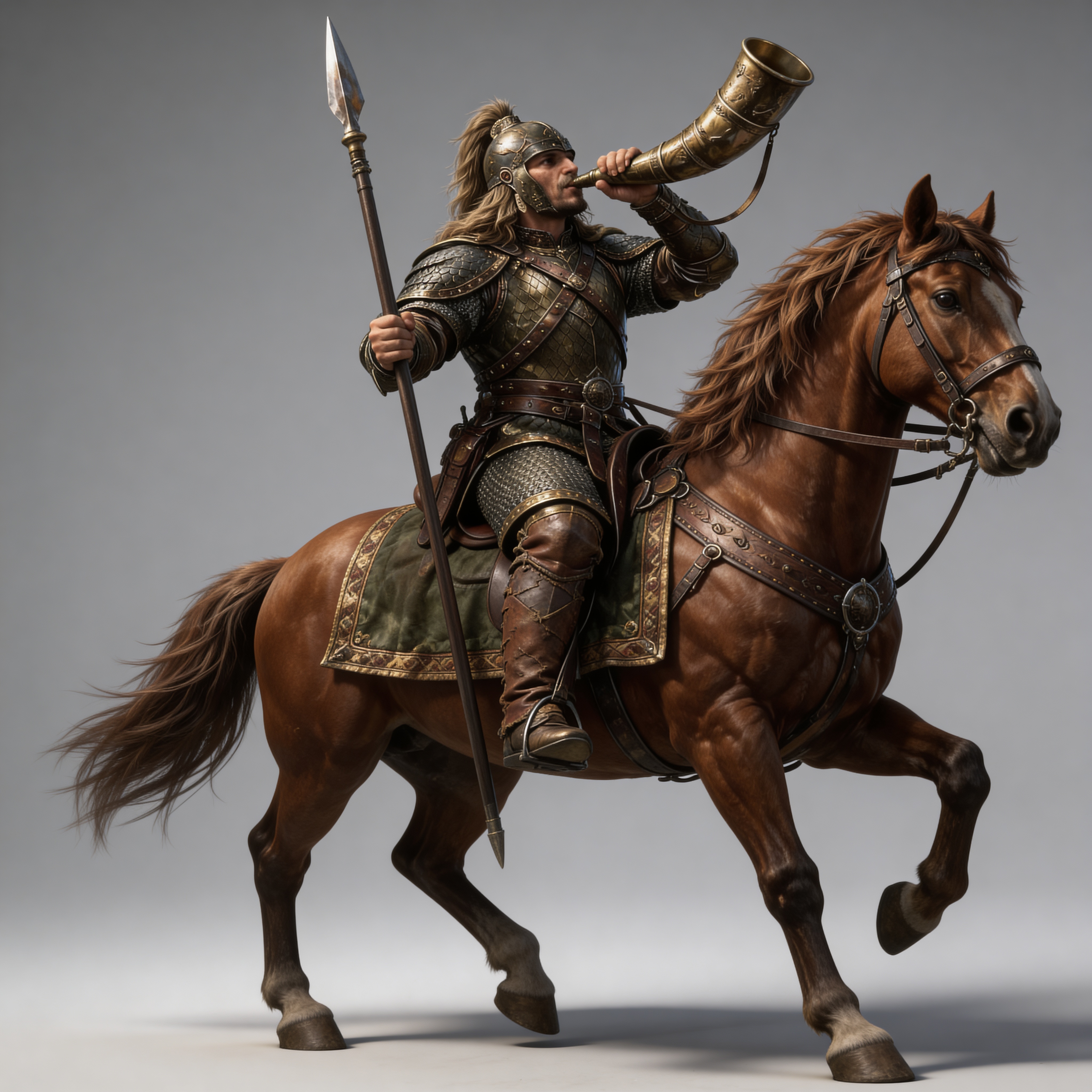 Warrior on Horseback 2