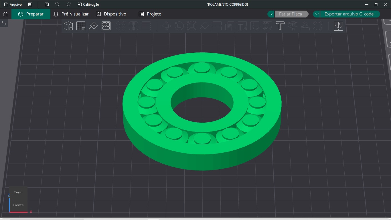 Printable Bearing