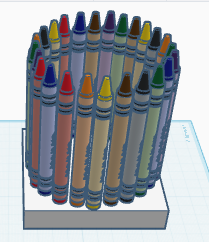 crayon pencil holder