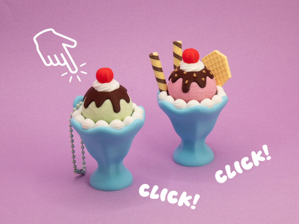 Sundae Clicker 3D model
