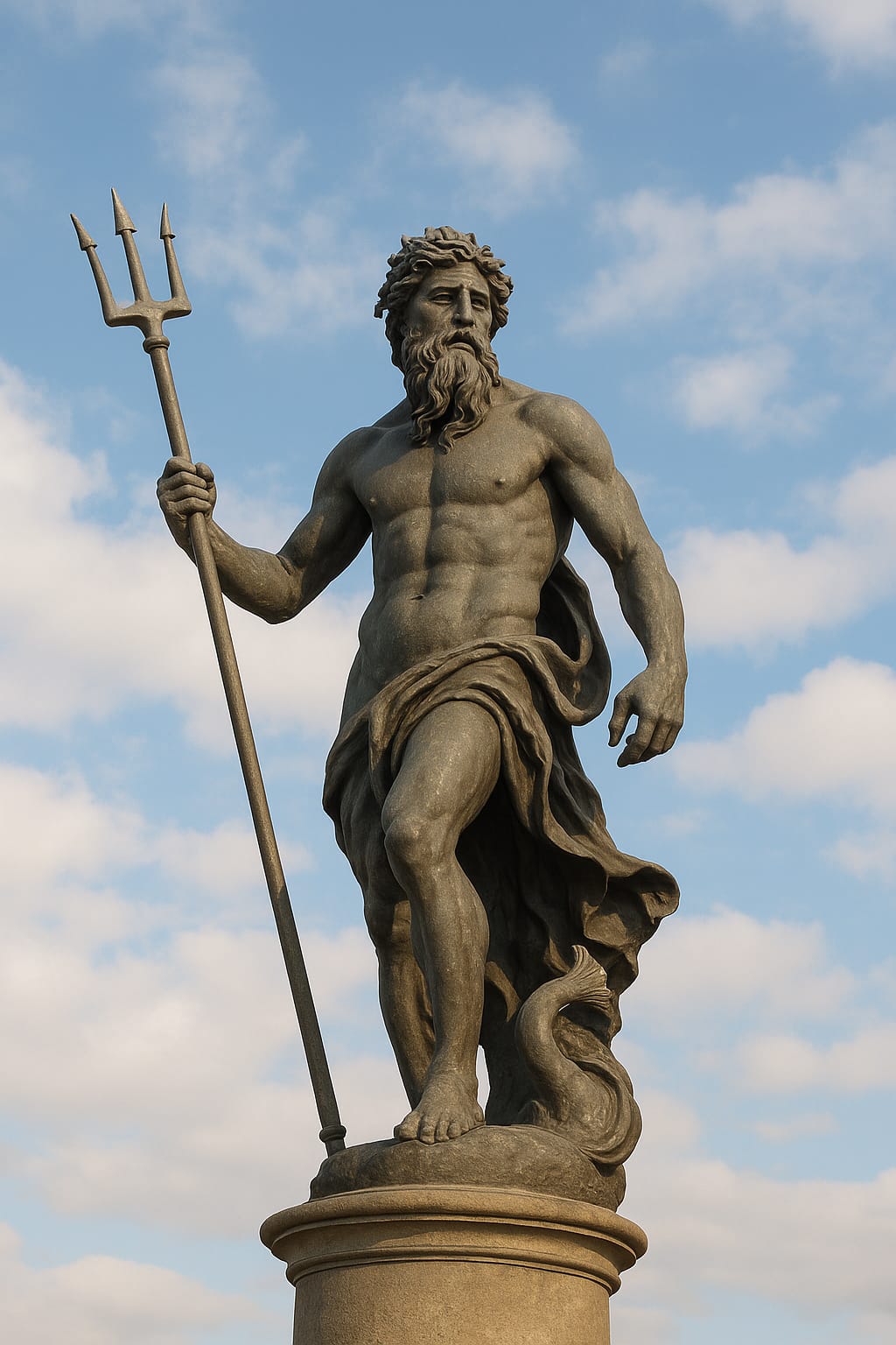 Neptune (Neptun) God of Sea model statue