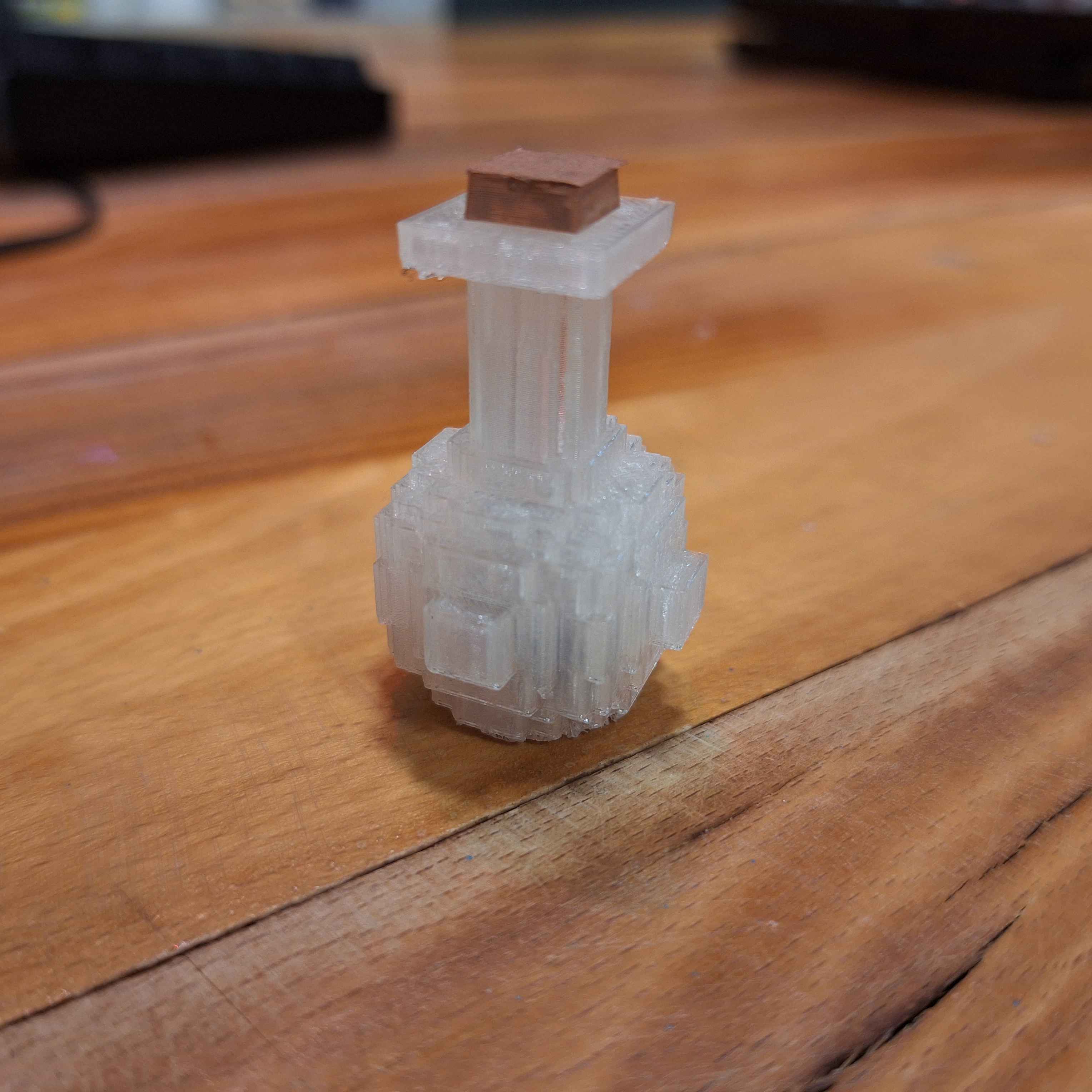 Miniatura 2 do modelo 3D Minecraft potion bottle