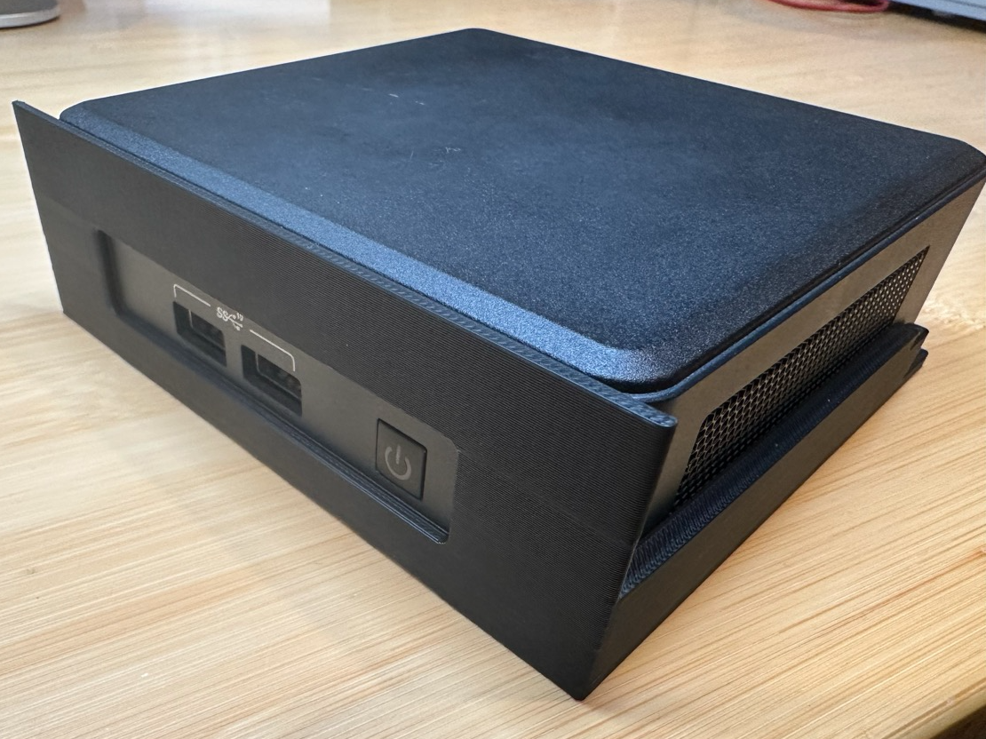 RackMod 1U Slide: Intel NUC 11