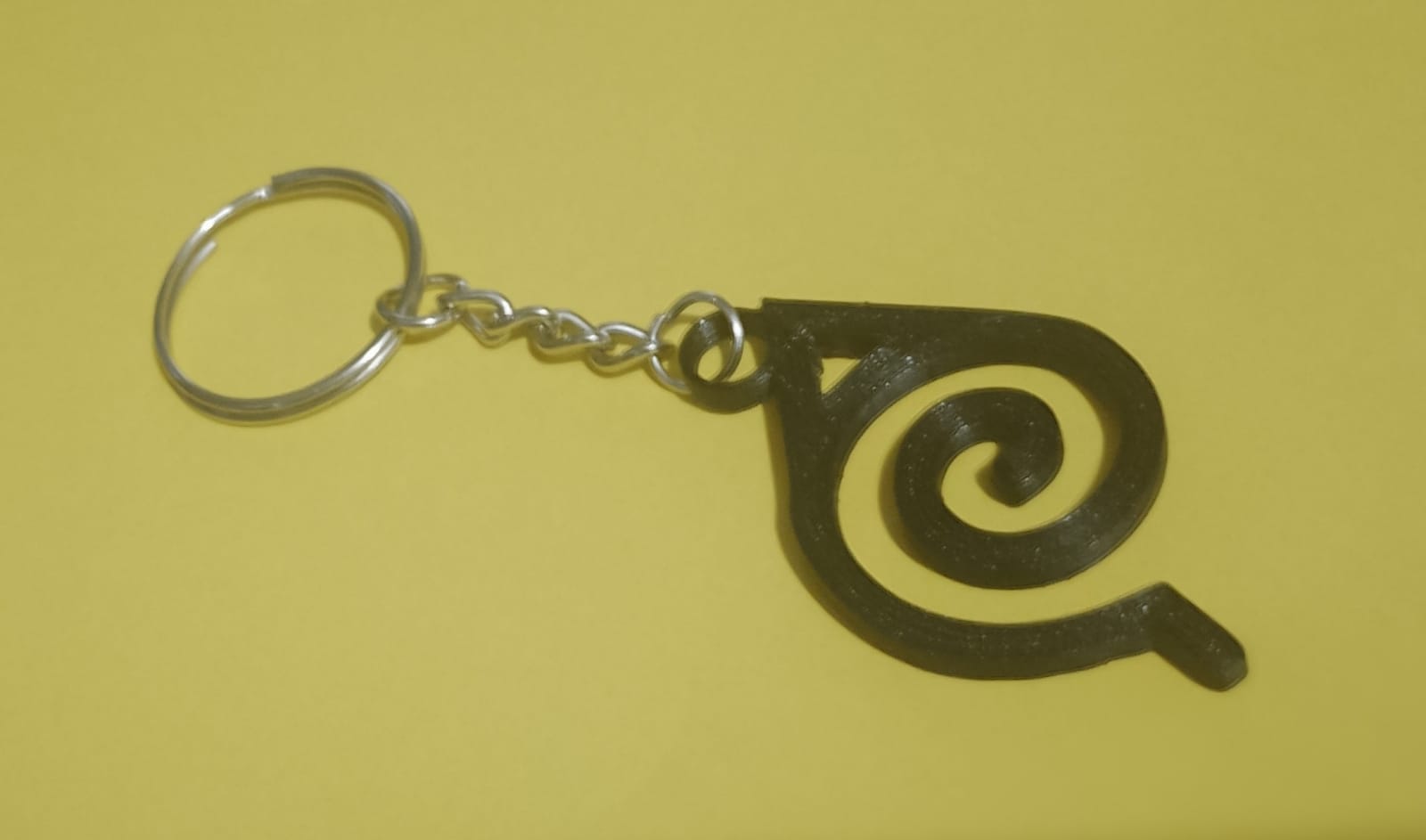 leaf village keychain (naruto)
