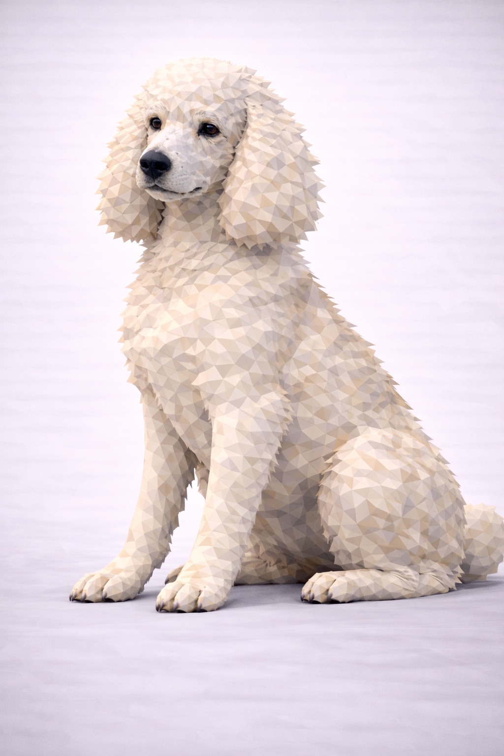 Poodle Low Poly