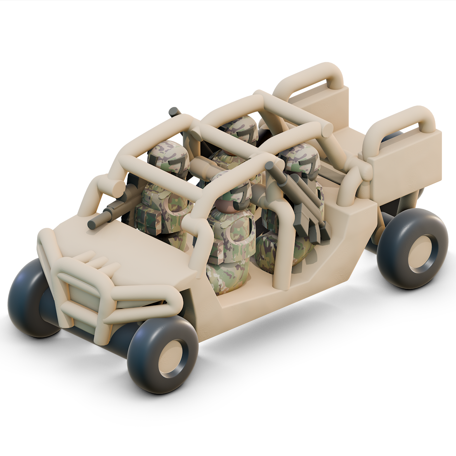 Down Range - U.S. Army UTV