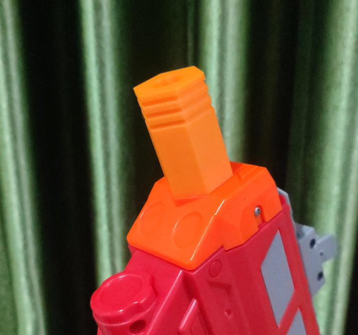 Trivictus RIPPCAR (WhiskerPCAR v2.0) - for Dart Zone and Adventure Force Pro blasters (19mm diameter)