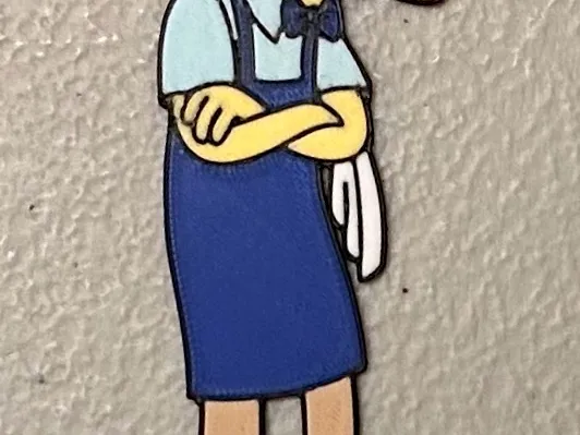 Multicolor Moe Szyslak Magnet