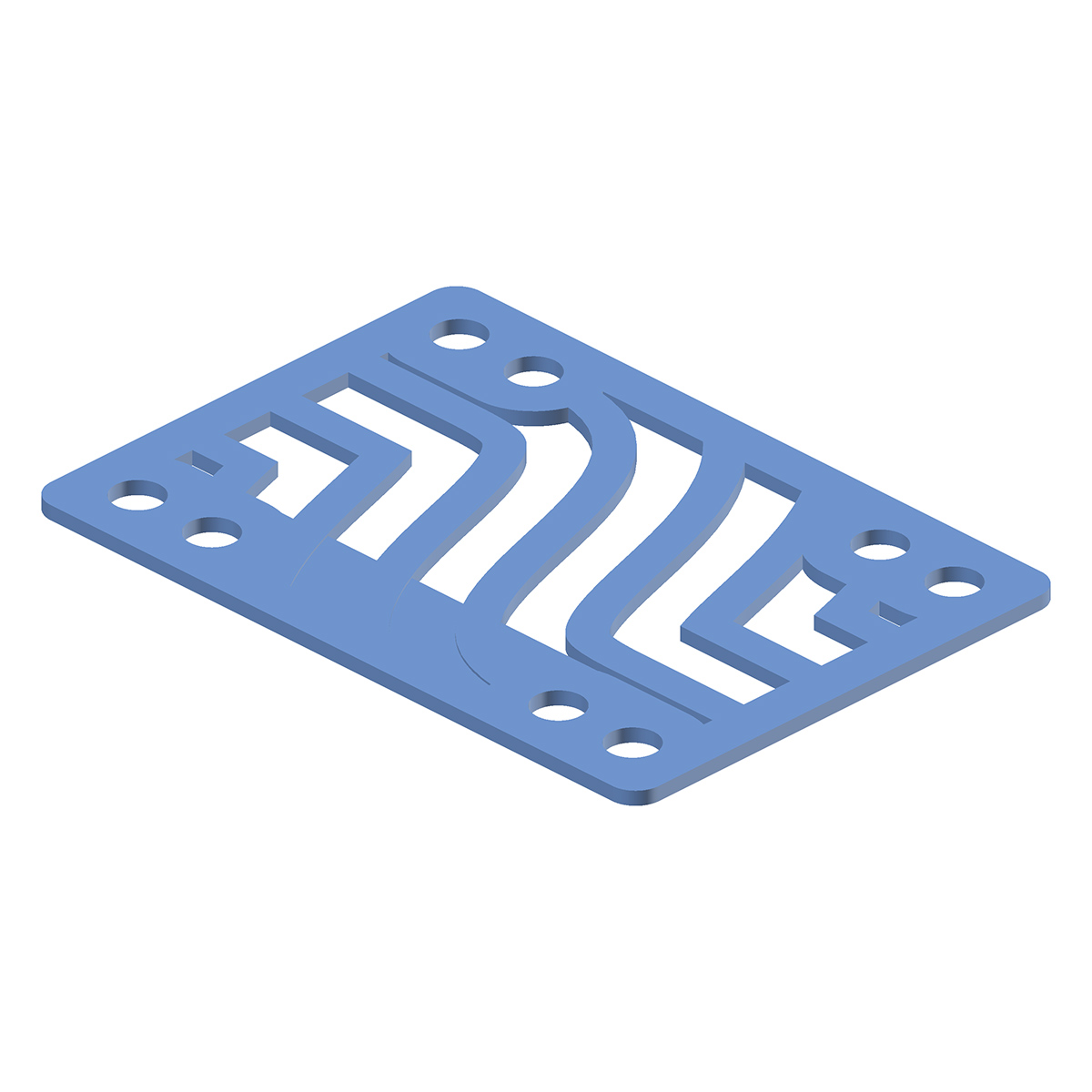 Longboard/Skateboard Straight Riser Pad Collection
