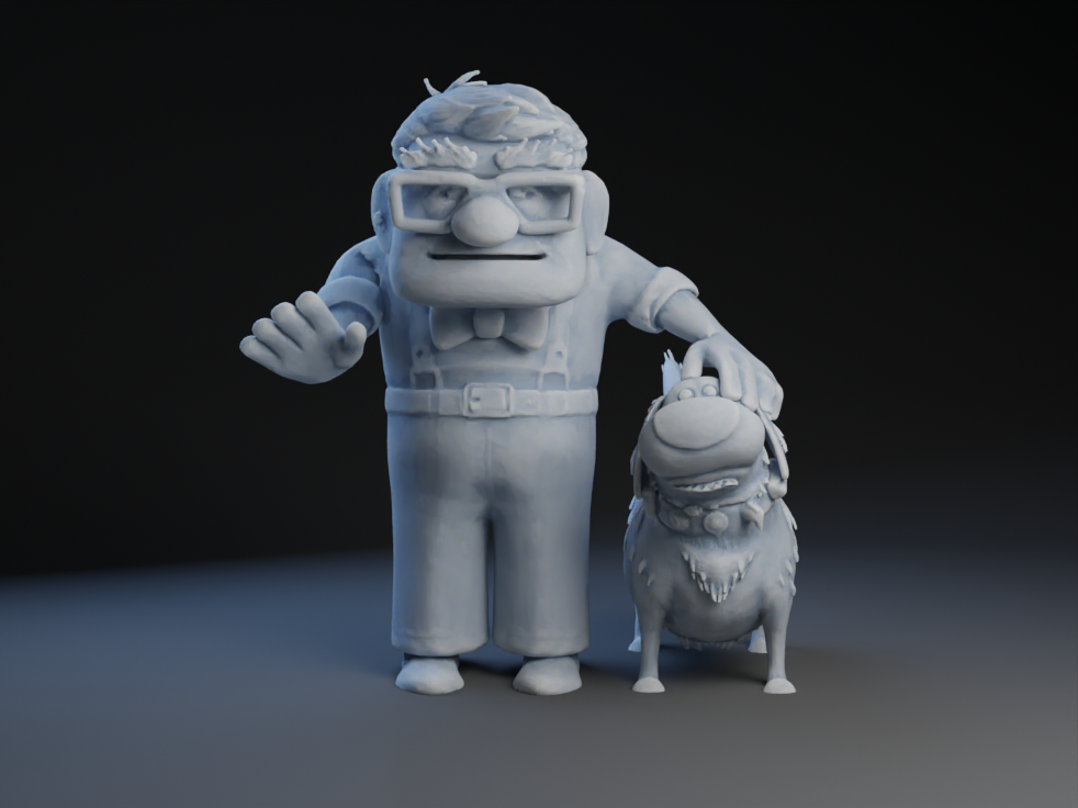 Carl and Dug