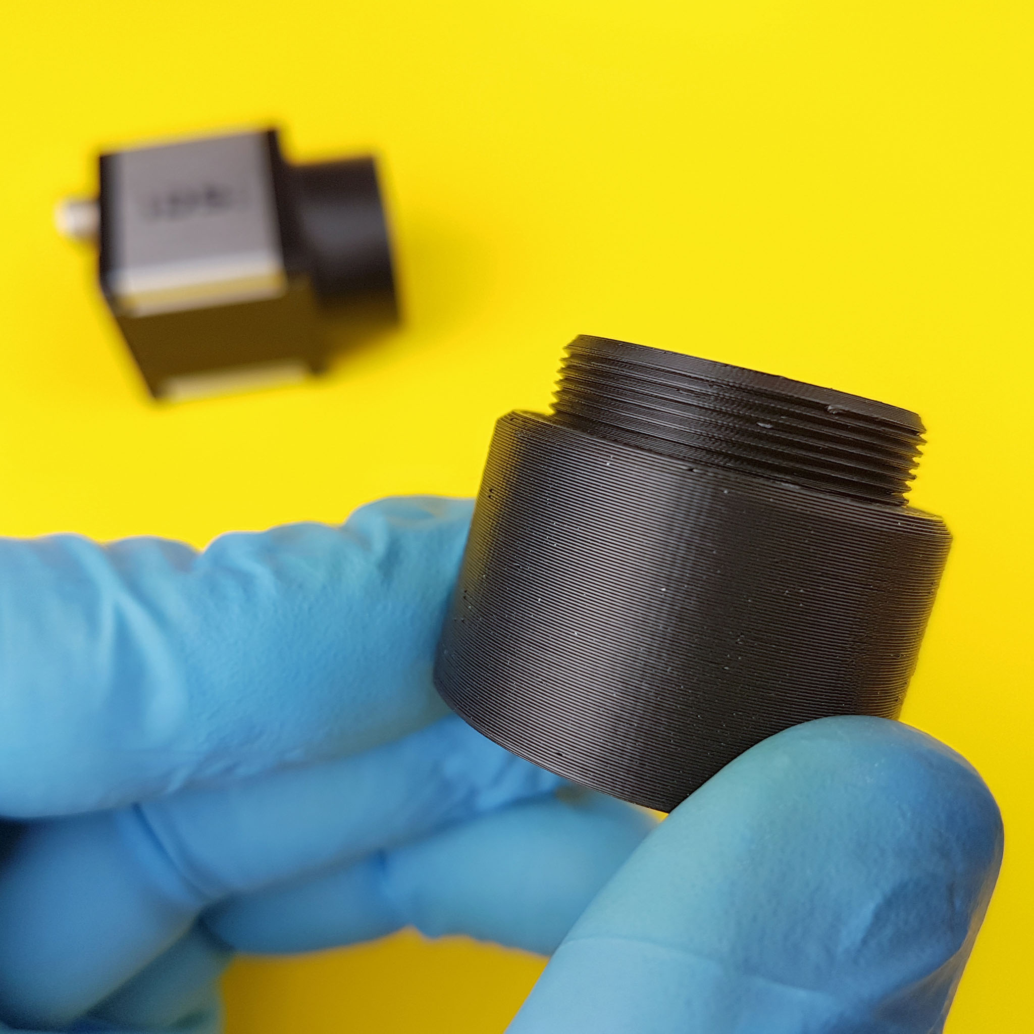 CMount 1.25" telescope adapter by TechNerd Download free STL model