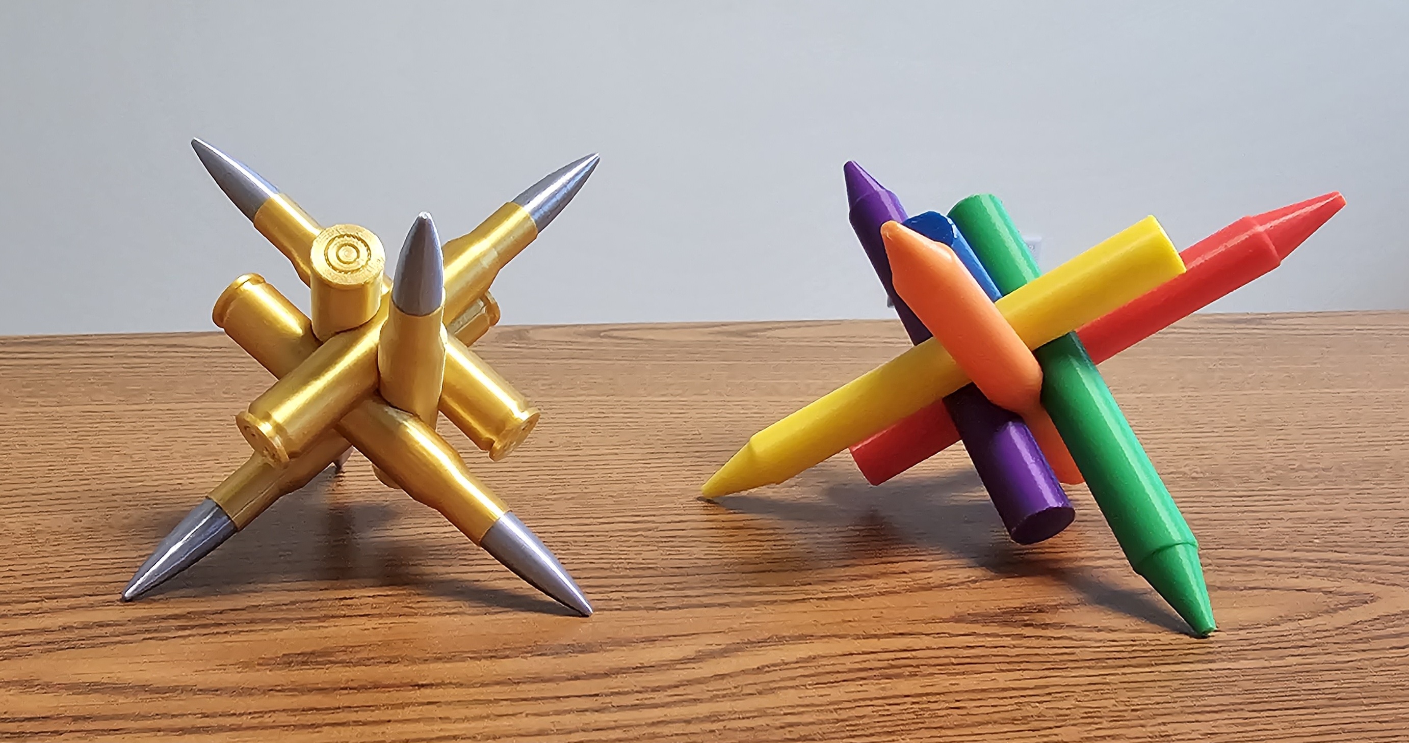 Bullet, Crayon, or Cylinder Puzzle