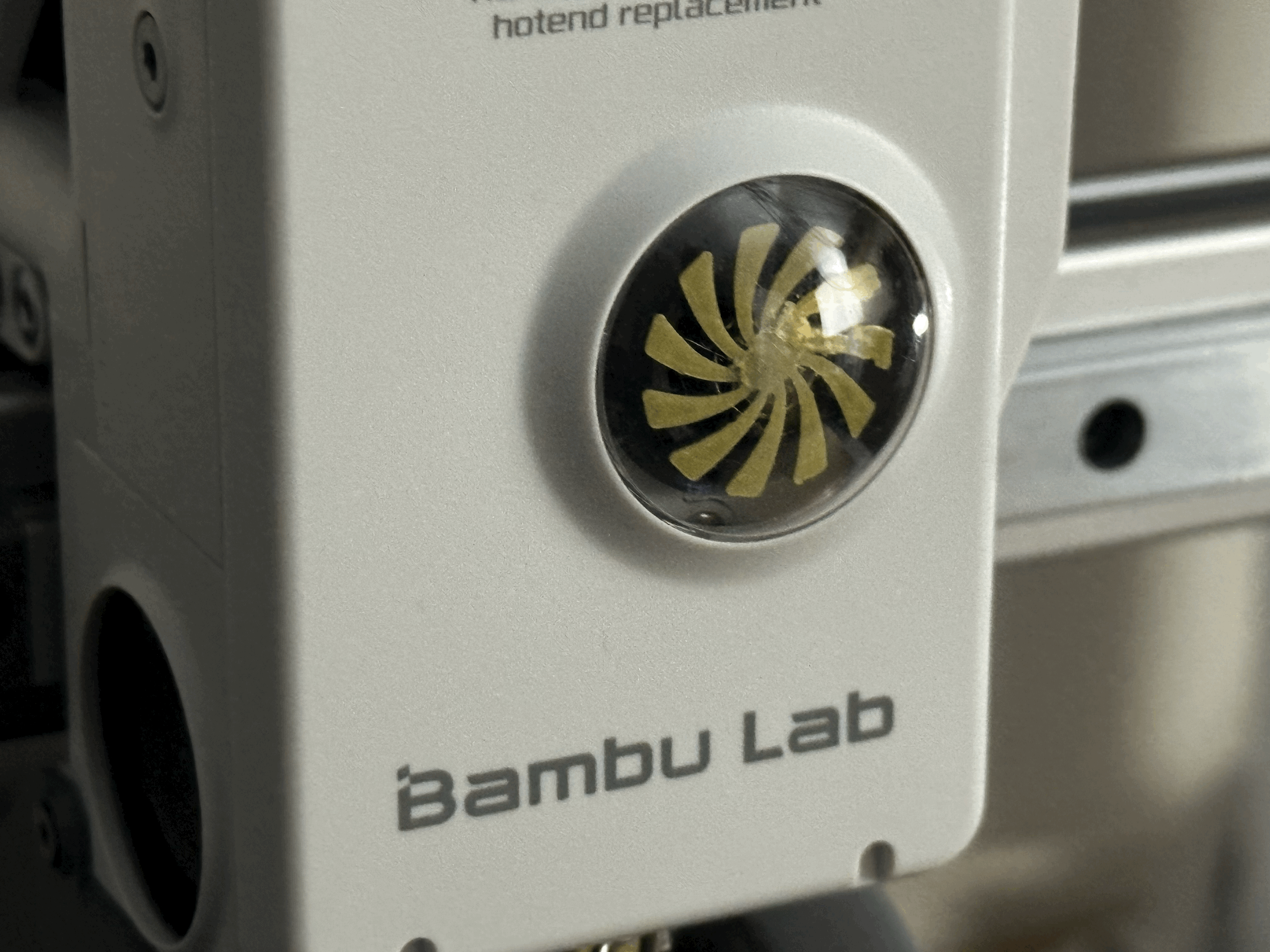 Psychedelic Disc for Filament movement on Bambu Lab A1 mini