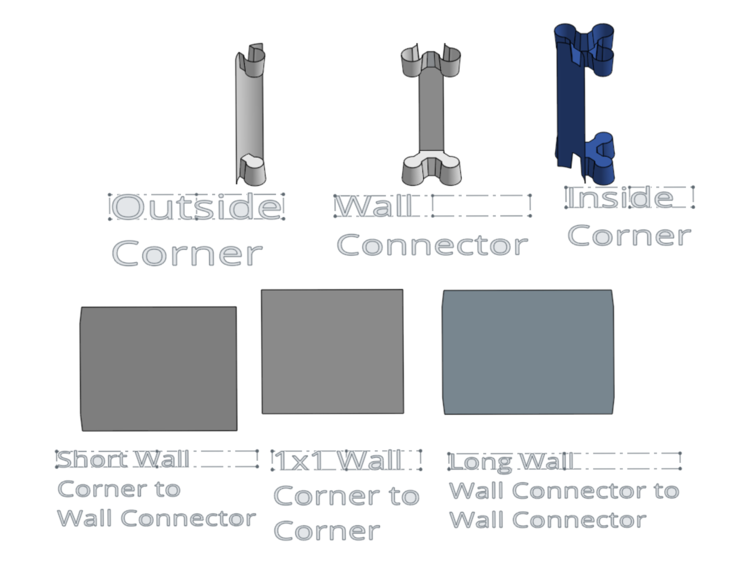 Parametric MMSS parts