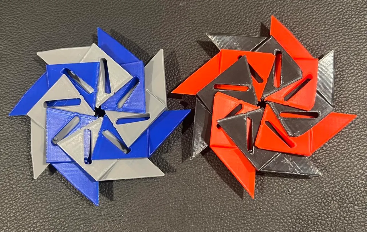 Origami Throwing Star by No No | Download free STL model