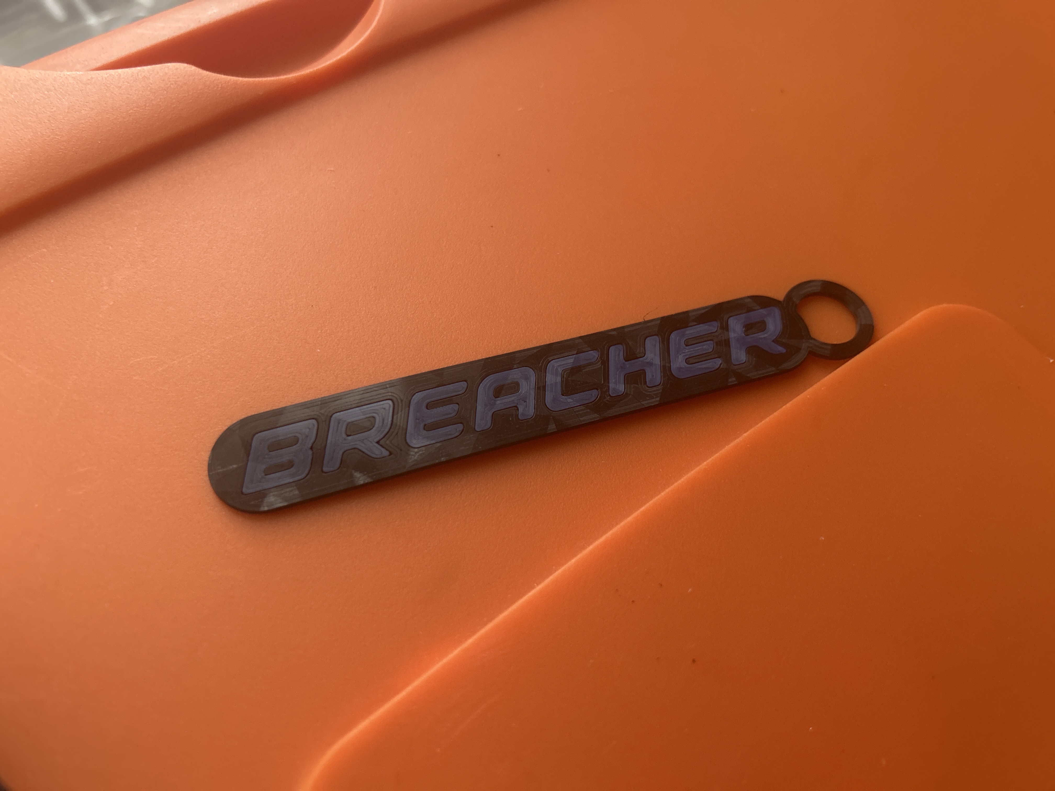 Breacher Logo Keychain