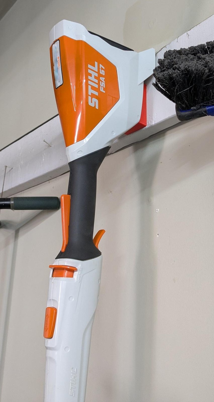 Durable Wall Mount for Stihl FSA 57 Weed Eater – Space-Saving Rack