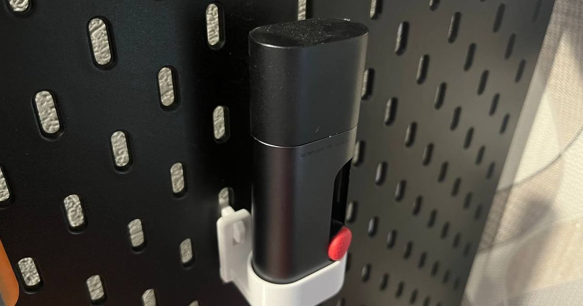 IKEA Skadis Wowstick glue gun holder by Oleksii Zelivianskyi Download free STL model