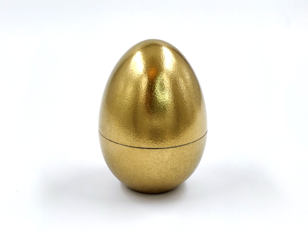 Simple Hollow Threaded Easter Egg - Great for Hiding Prizes! by Tony ...