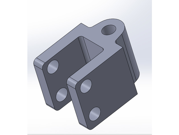 Miniatura 13 do modelo 3D Sim rig button box Vesa Mount & Bracket