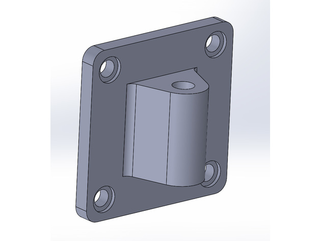 Miniatura 11 do modelo 3D Sim rig button box Vesa Mount & Bracket