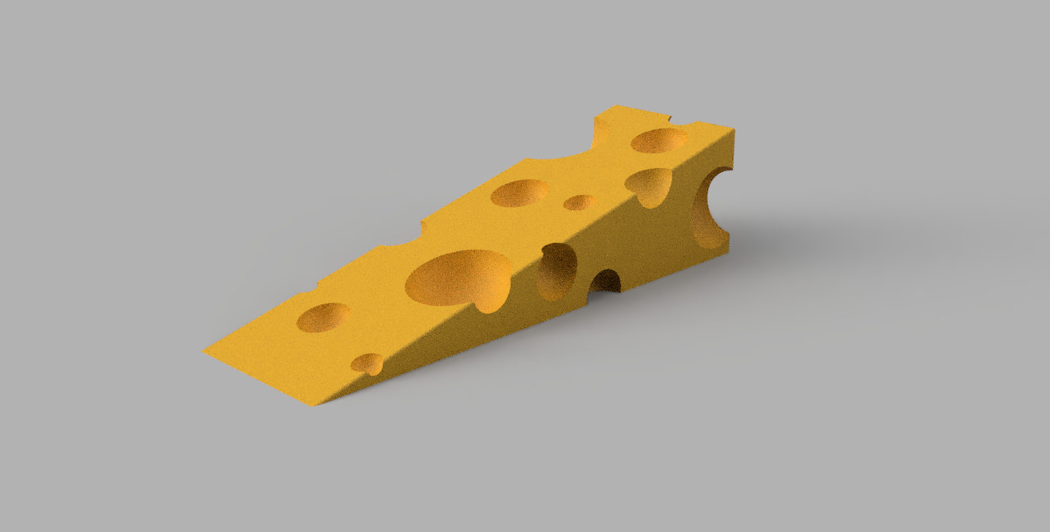 Cheese door wedge
