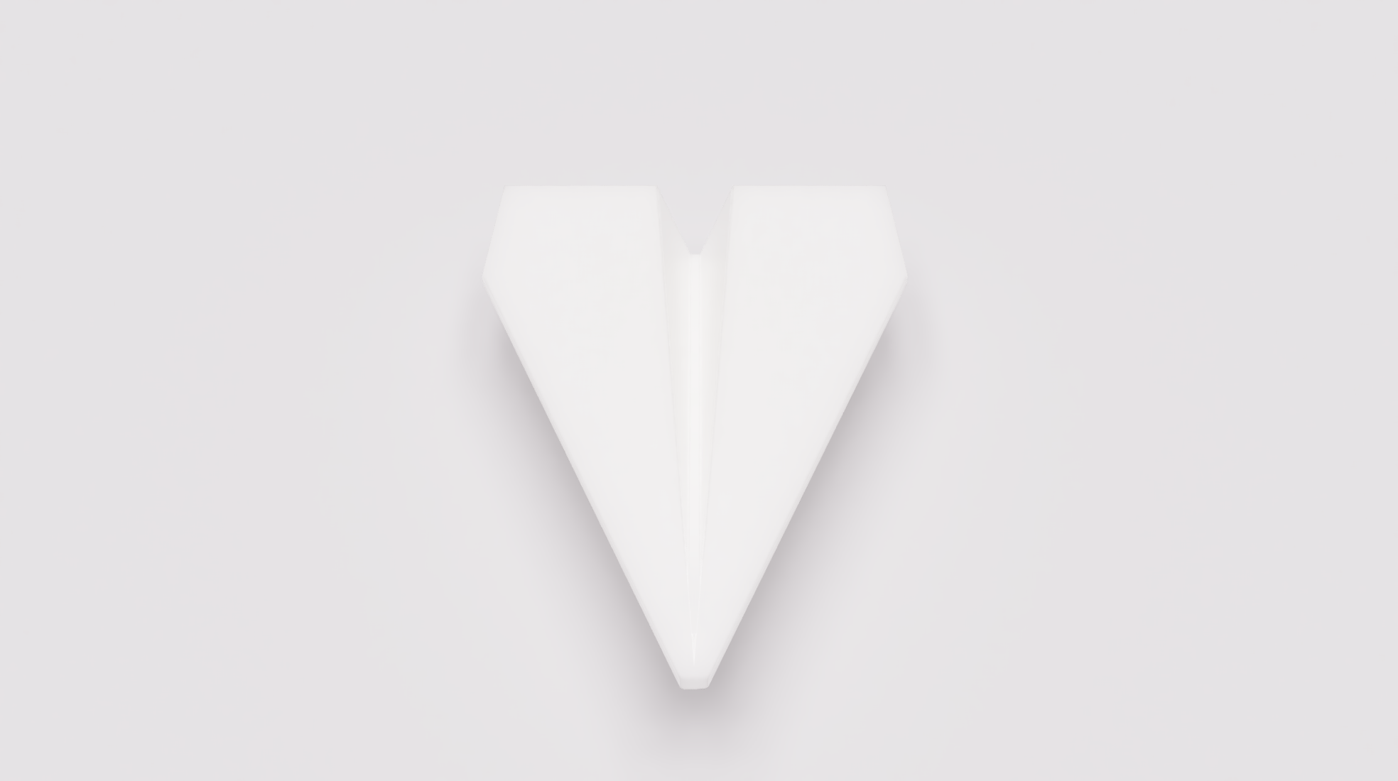 Doorstop Paper Airplane. Easy print. No supports. by DKDESIGNS Download free STL model