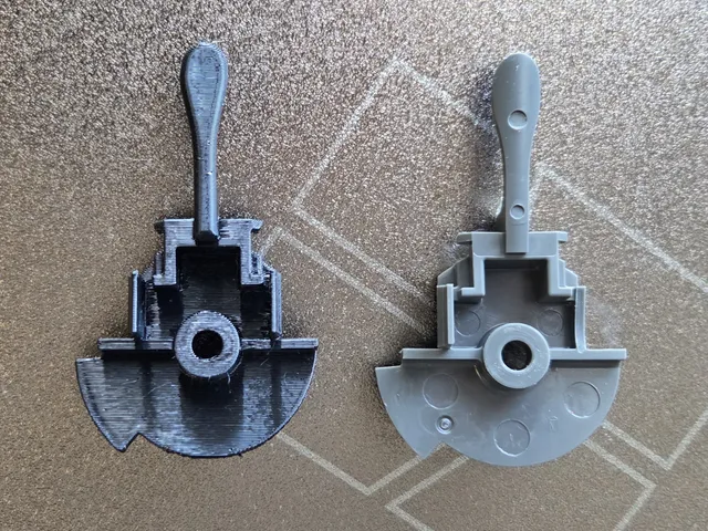 Delta P-type shower handle insert