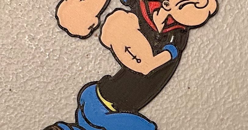 Multicolor Popeye Magnet por wotfan69 | Descargar modelo STL gratuito ...