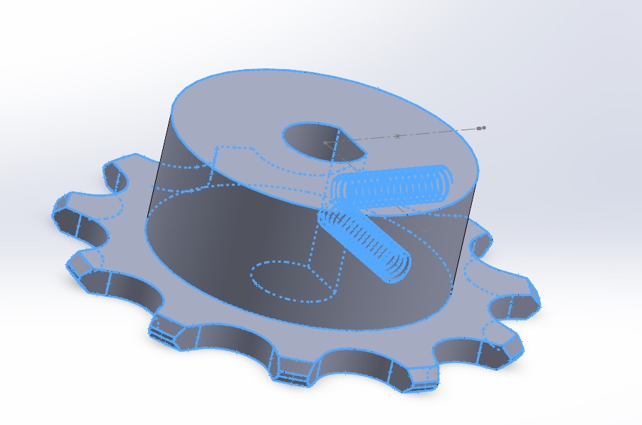 Drive gear for motorised parasol carousel