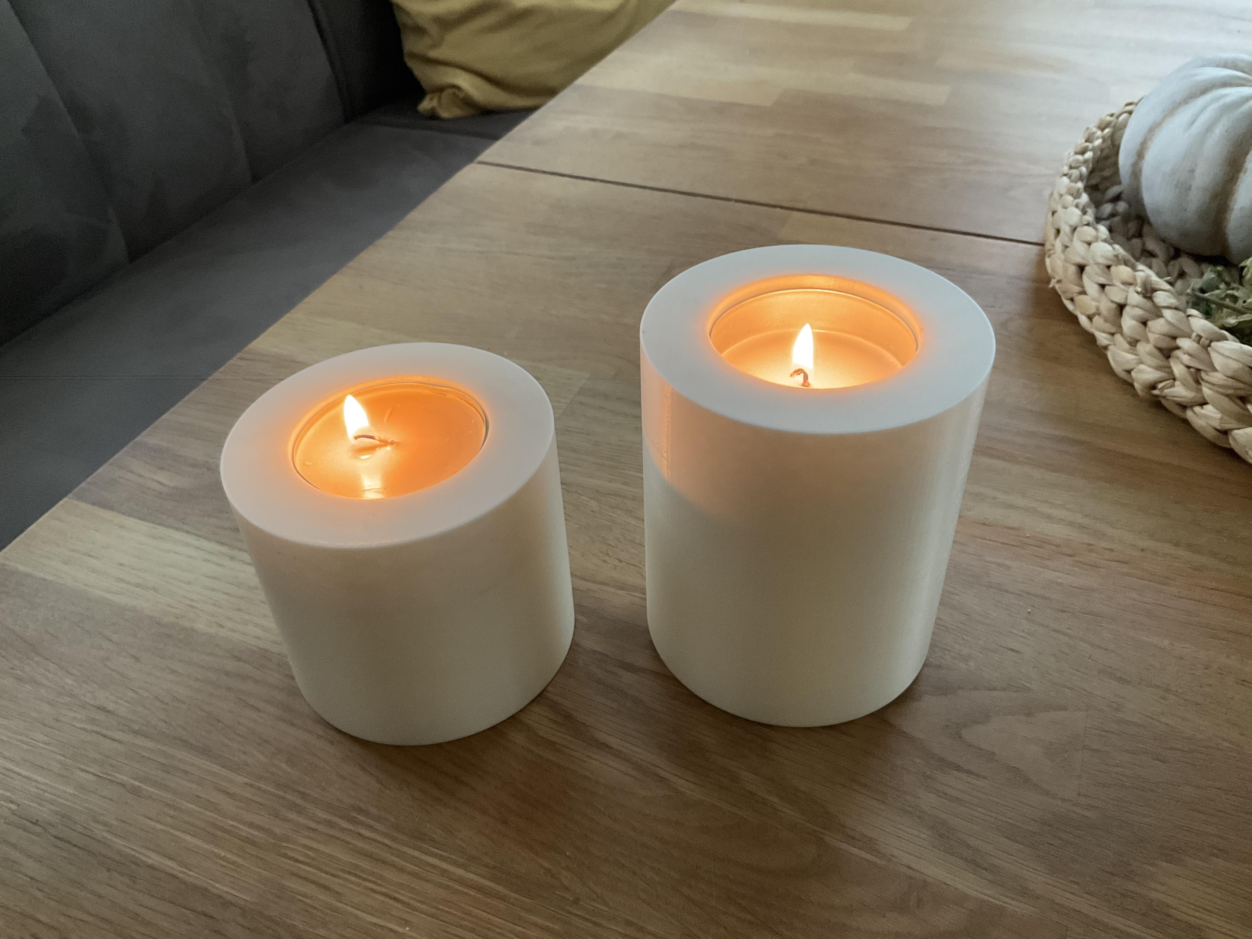 Teelicht Kerzenhalter / Permanent Candle