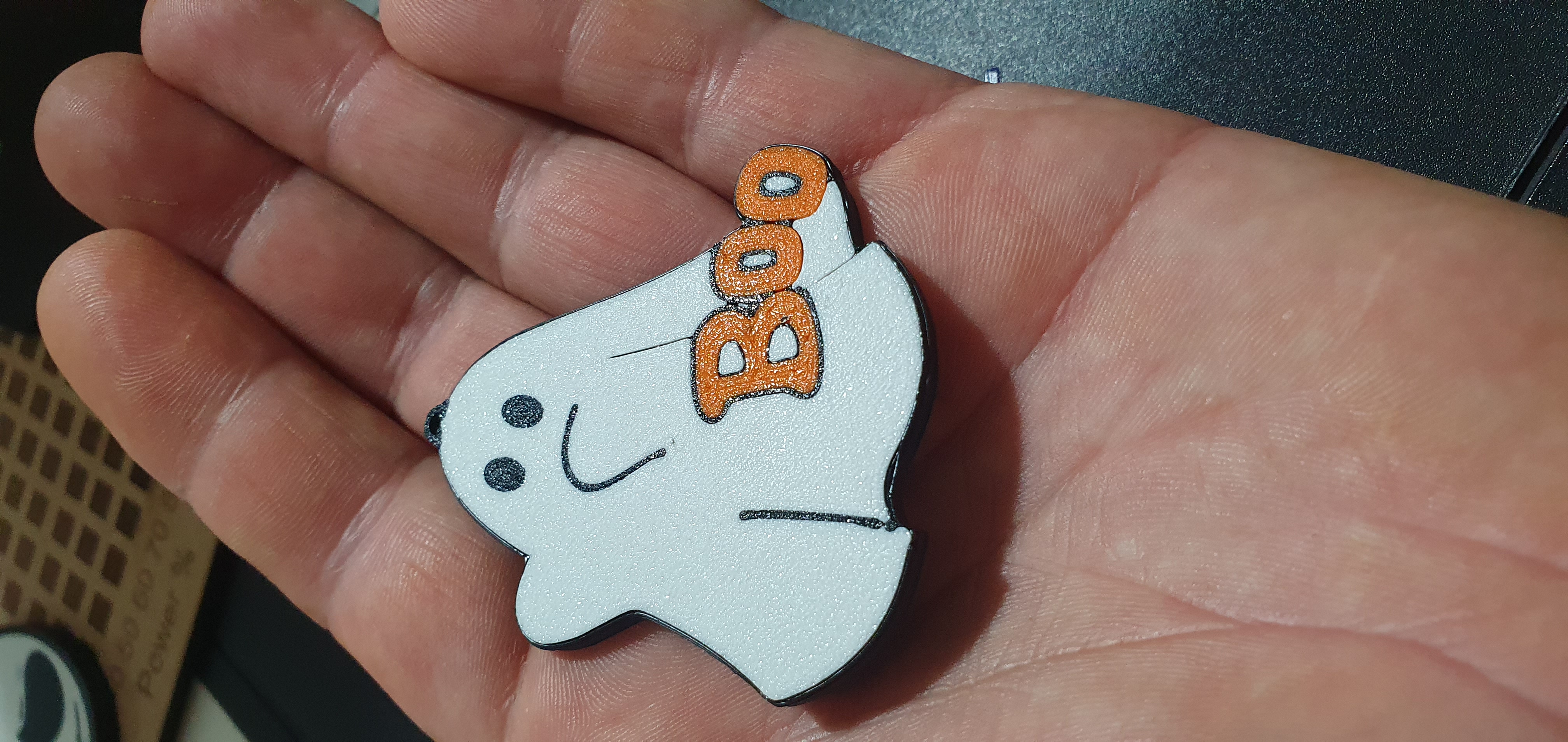 Ghost boo keychan
