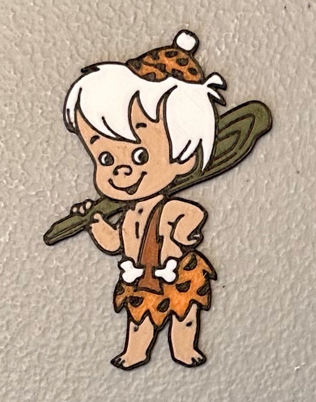Multicolor Bamm Bamm Rubble Magnet