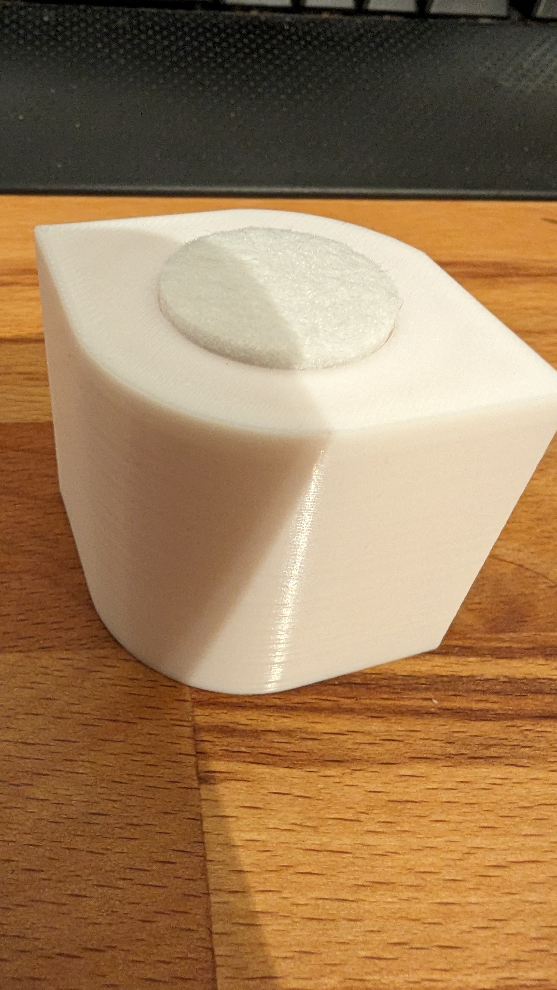 Ikea UTÅKER Stackable Bed Raiser - Bottom with felt glider
