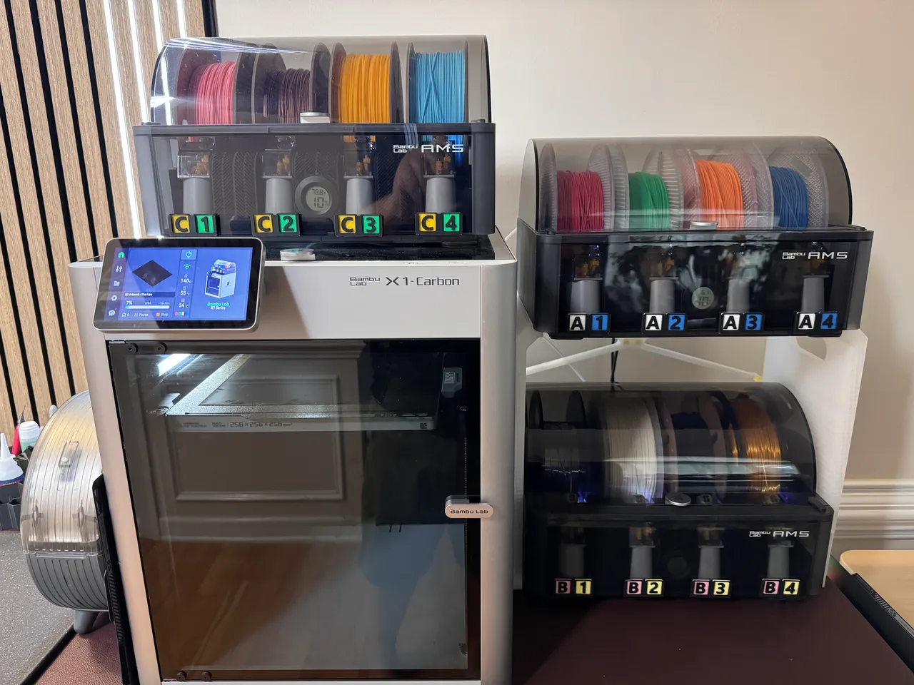 Bambu Lab AMS Module Filament identifiers by art vandalizer | Download ...