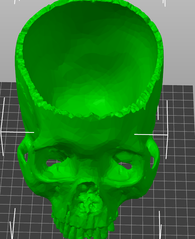Halloween Skull Bowl