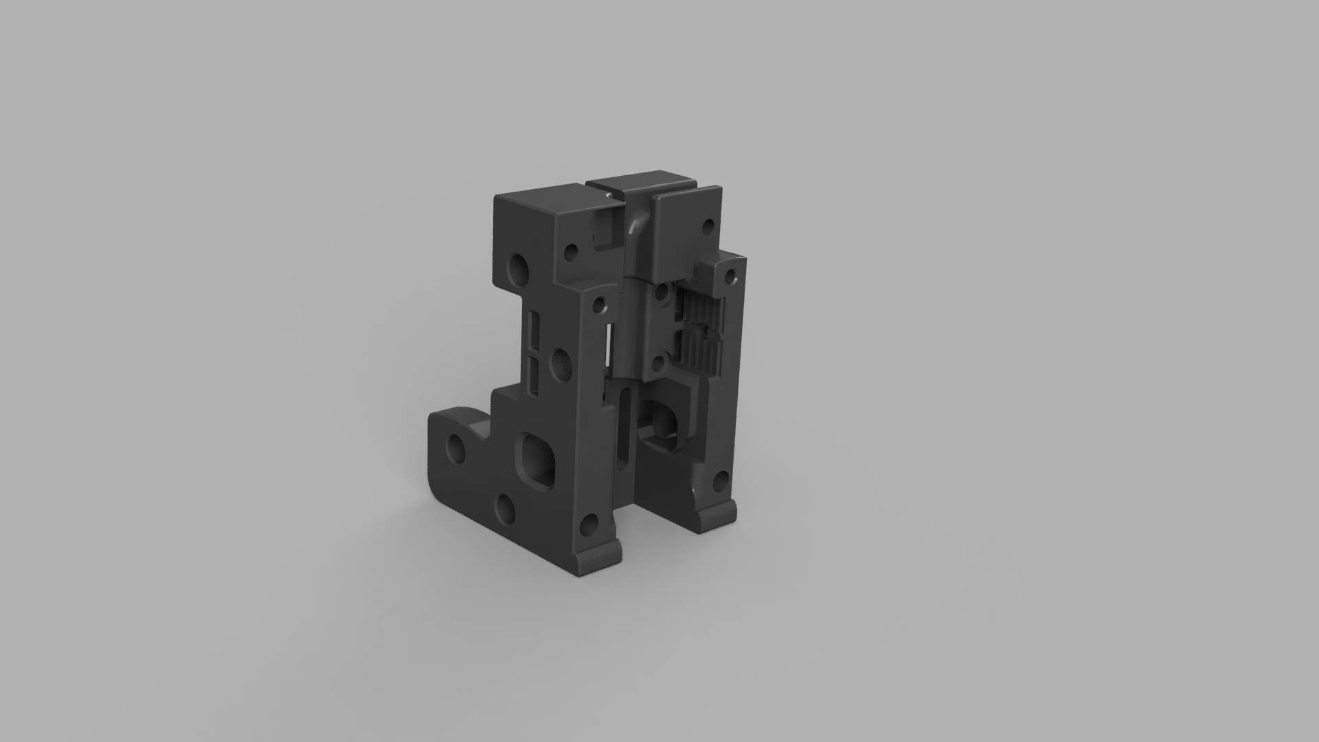 Carriage for Voron 2.4 R1 Dual Rail Klicky X Endstop Prototyp