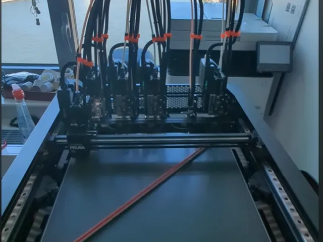 Prusa XL 5 Color Resonance tester