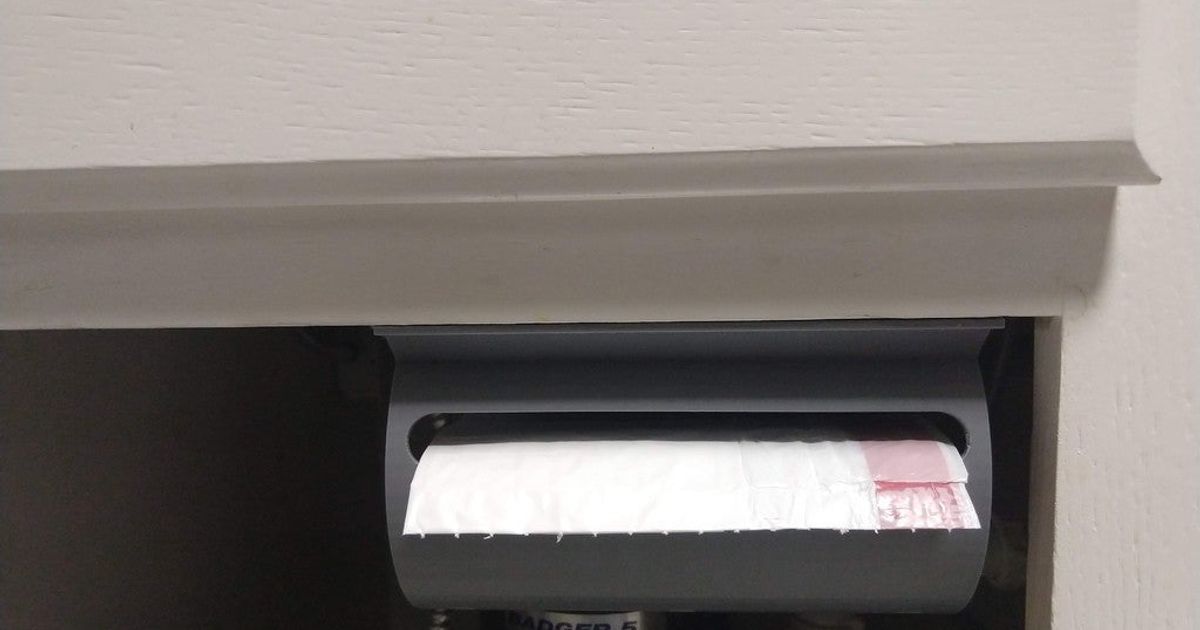 Garbage Bag Dispenser by wsreith Download free STL model